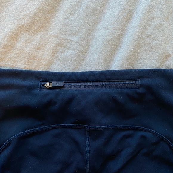 Navy Lululemon Leggings - Picture 2 of 4